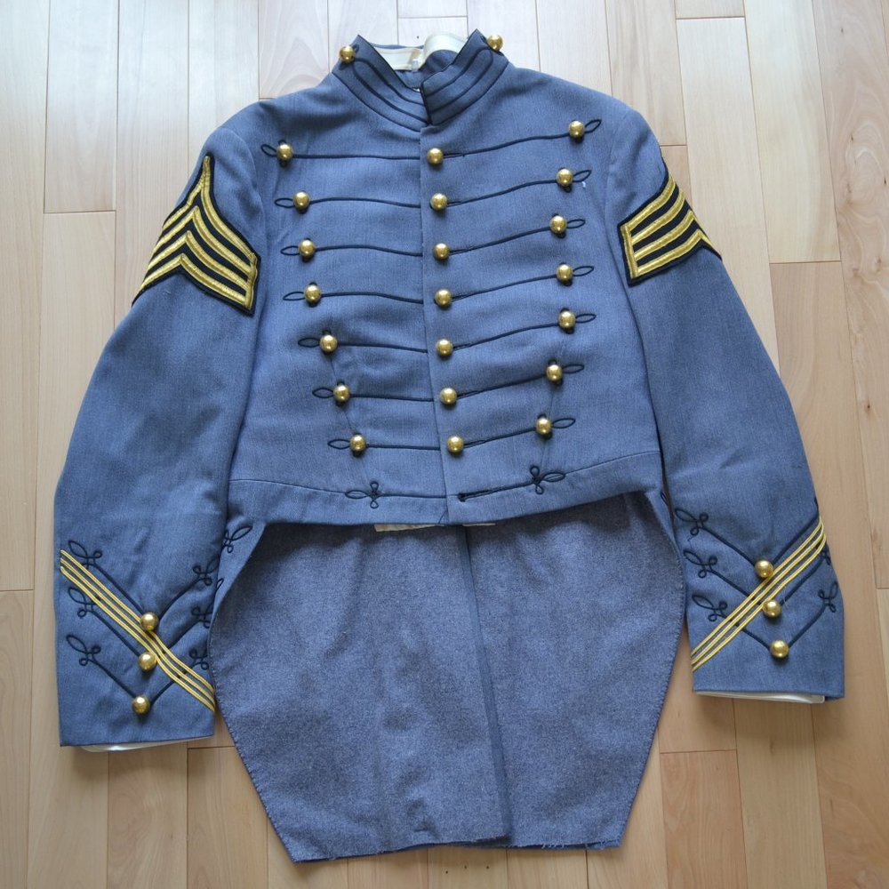 Vintage West Point Cadet Uniform Jacket Navy Military 60s